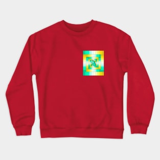 Green Pilled Crewneck Sweatshirt